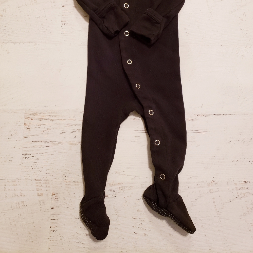 L'OVEDBABY | Neutral 3mo Baby Sleeper in Black - Picture 3 of 3